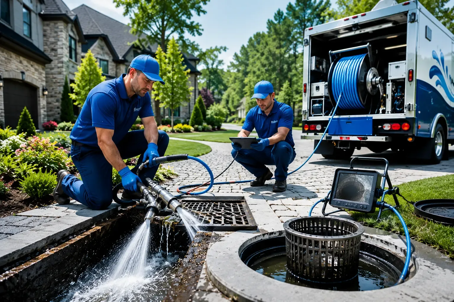 Local outdoor drain cleaning professionals in Osage, IA